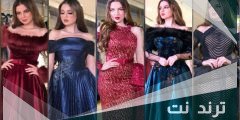 فساتين سواريه 2022 تفصيل ستان قصيرة